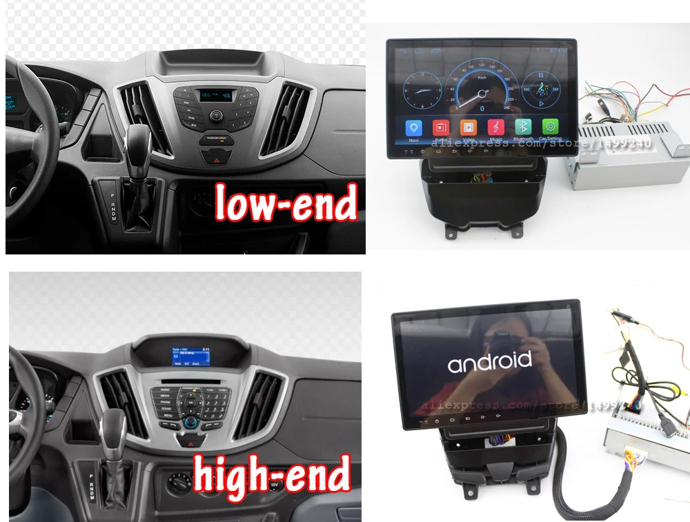 Liislee Android для Ford transit Tourneo на заказ стерео автомобильный экран Carplay Wifi BT GPS навигационная карта навигация Мультимедиа