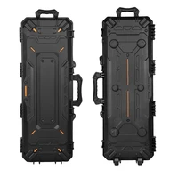 wosport high quality 43 inch portable military safety case ip67 waterproof gun case with foam for outdoor sport