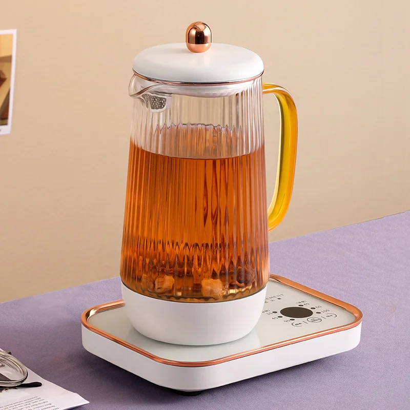 

800ml Electric Kettle Multifunctional Glass Tea Maker 220V Cook Master Coffee Soup Dessert Health Cup 600w Temperature Adjust