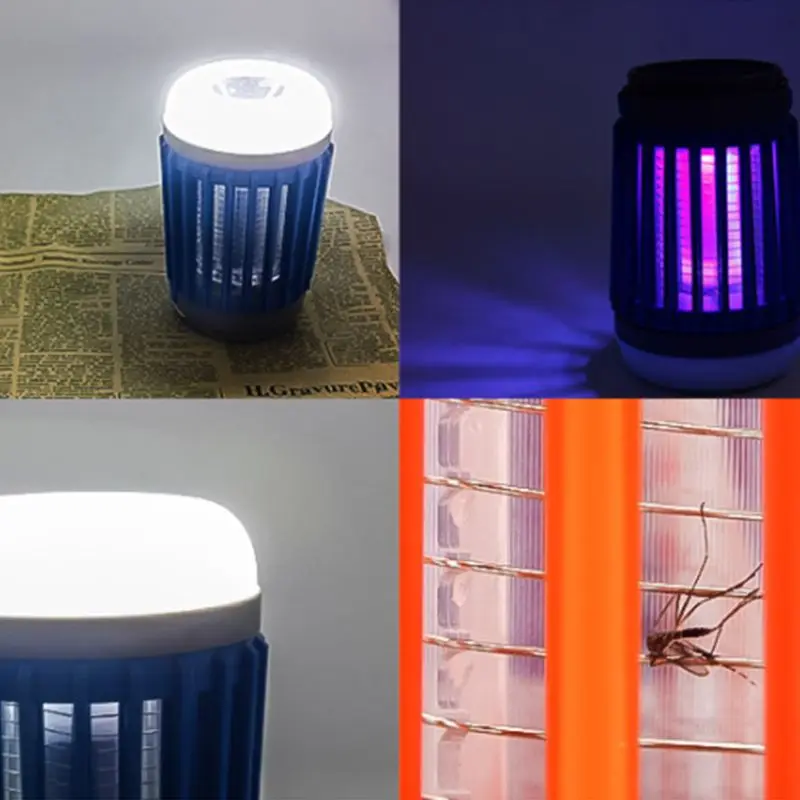 

2 In1 Led Usb Solar Power Mosquito Killer Lamp Protable Lantern Outdoor Repellent Light Insect Bug Mosquito Trap Campinp