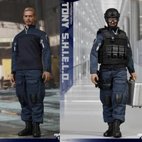 mictoys no 002 16 stealth edition s h i e l d uniform version tony movable doll toy ornaments collectibles in stock