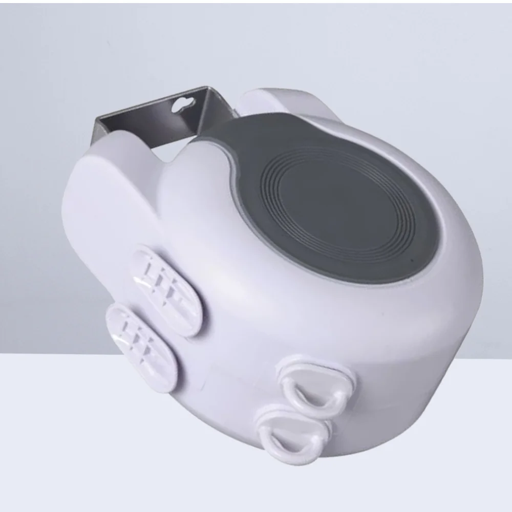 

Retractable Clothesline Heavy Duty Portable Clothes Dryer with 2 Adjustable PVC Rope String