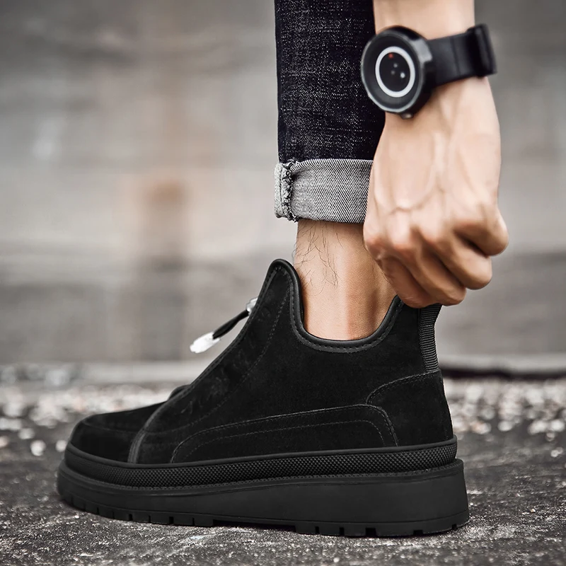 

Zapatillas Casual Hombre Sneaker Man Casual Shoe Men Black Shoes Leather Mens Sneakers Flat Loafers For Fashion Causal Men's