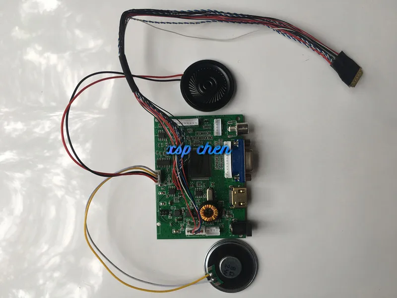 HDMI LVDS controller board for LP156WH2 TLA1 TLE1 40-pin Lvds cable kit 1366x768 1ch 6-bit TFT LCD display (audio support) | Компьютеры и