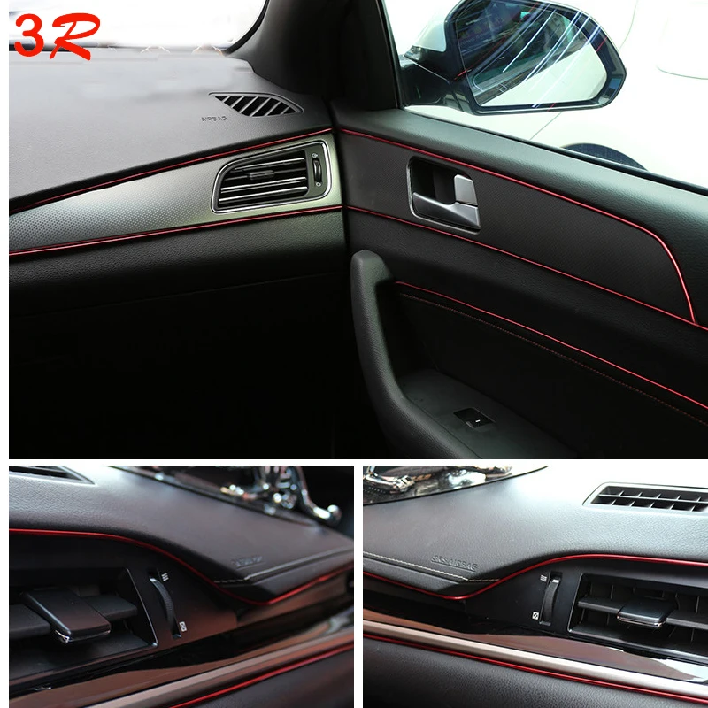 Универсальный автомобильный Стайлинг 5 м гибкая внутренняя отделка литье