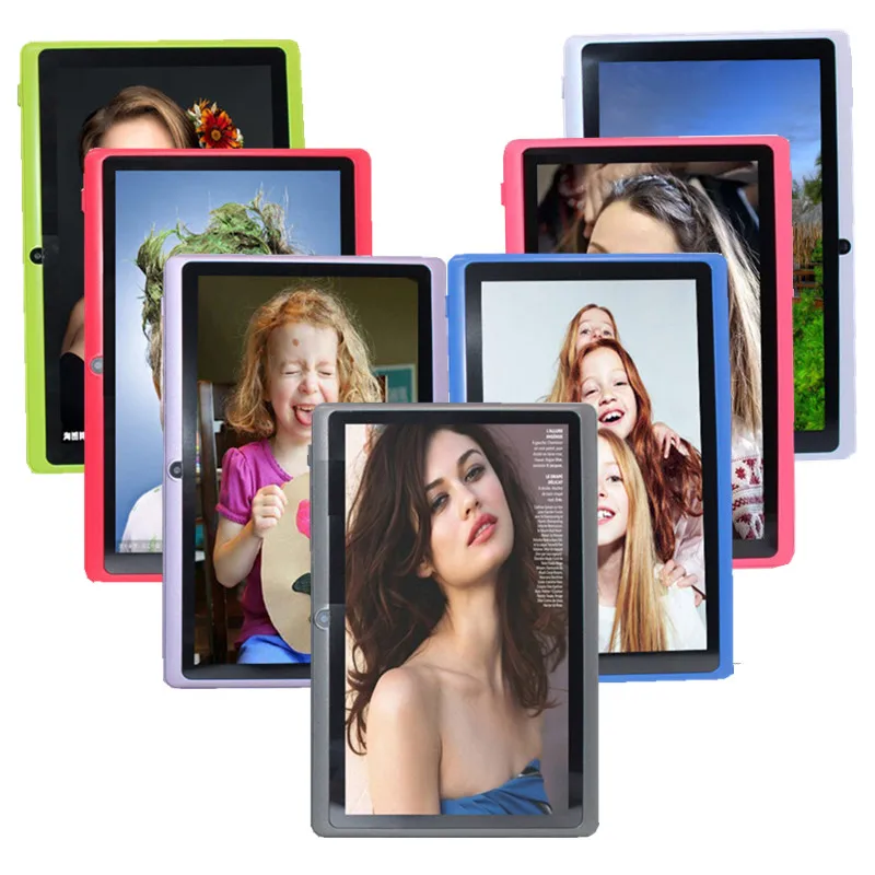 A33-8G Allwinner A33 7-дюймовый Android 4 quad Core Wifi 1024*600 планшетный ПК 512 МБ/8 Гб Bluetooth-совместимый