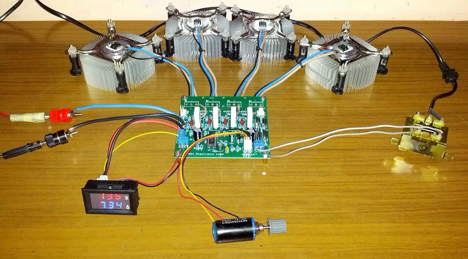 Электронная испытательная плата нагрузки в комплекте постоянный ток разряда