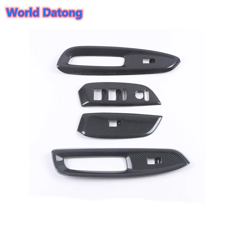 

World Datong Right-hand drive Accessories For Honda FIT Jazz 2020 2021 Interior Carbon fiber ABS Decoration Cover
