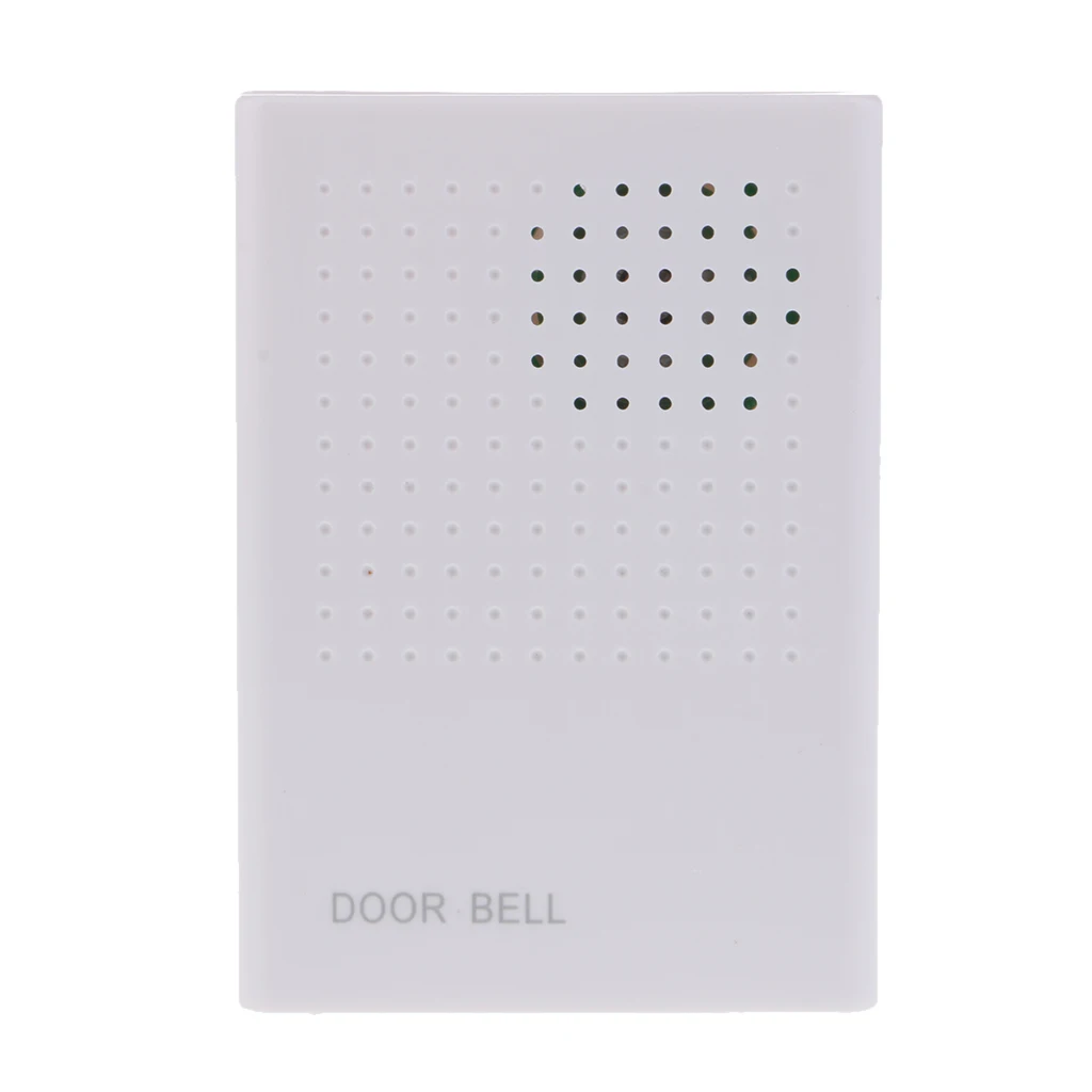 

ABS Plastic Wired Doorbell，stereo loudspeakers，Portable Wired Alarm Doorbell Door Ding-Dong Alarm Supporter Brand New
