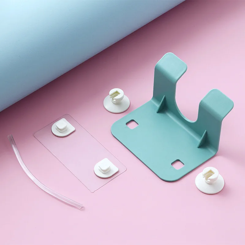 Простая вешалка для сушки волос без перфорации настенный держатель вентилятора