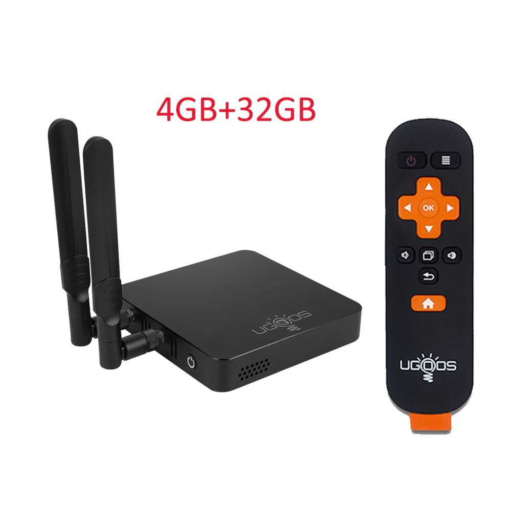4GB 32GB AM6 PRO Smart Tv Box UGOOS AM6 Pro Android 9,0 Amlogic S922X 4 Гб ОЗУ 32 Гб ПЗУ Bluetooth 5,0 2,4G 5G WiFi LAN 1000M 4K HD медиаплеер - Цвет: 4GB 32GB AM6 PRO