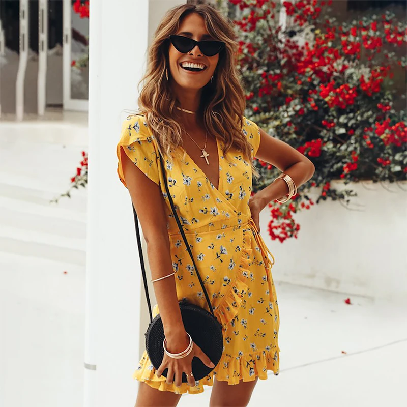 Женское летнее платье 2019 модное ретро женское хлопковое сексуальное облегающие