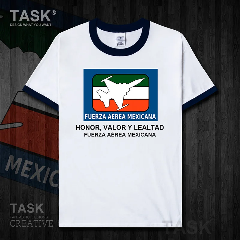 Новые футболки ВВС Мексики США мексиканские MX MEX с коротким рукавом модные