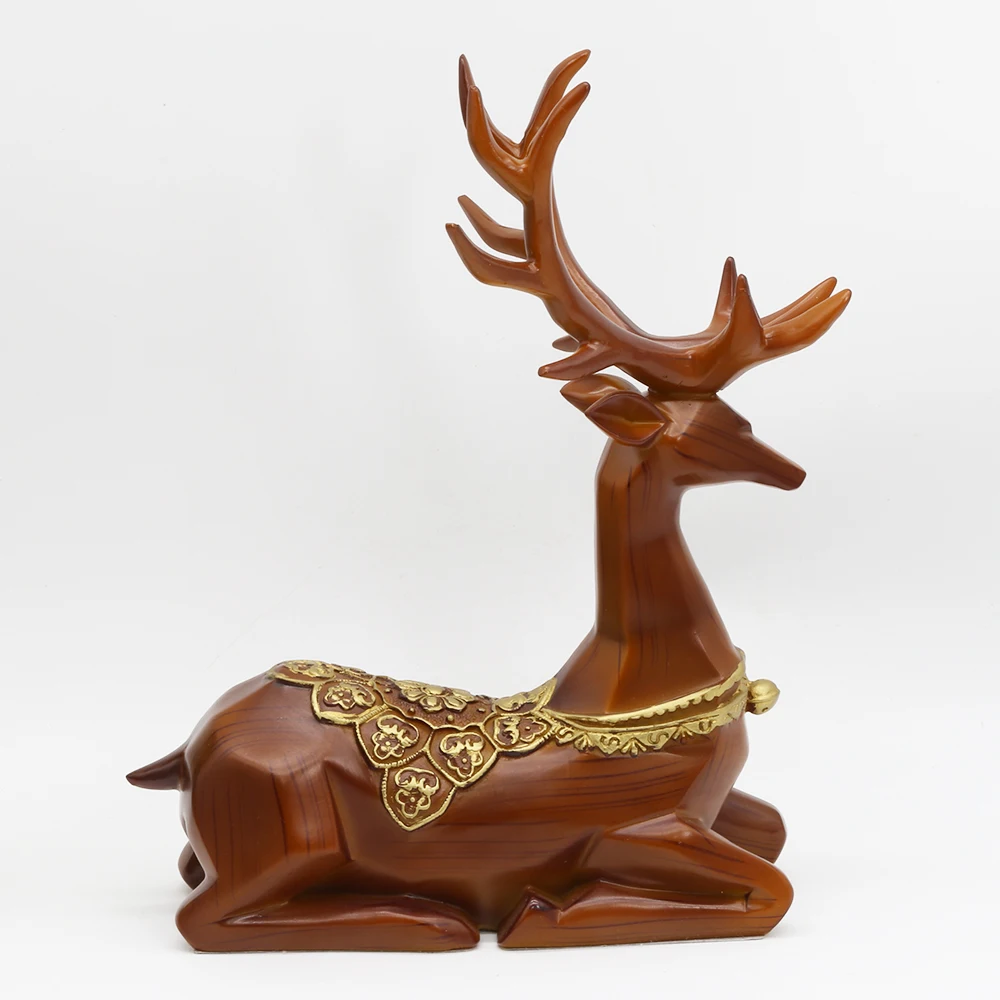 Полимерная Статуэтка оленя стенд для хрустального стекла объектив шар 60 70 мм