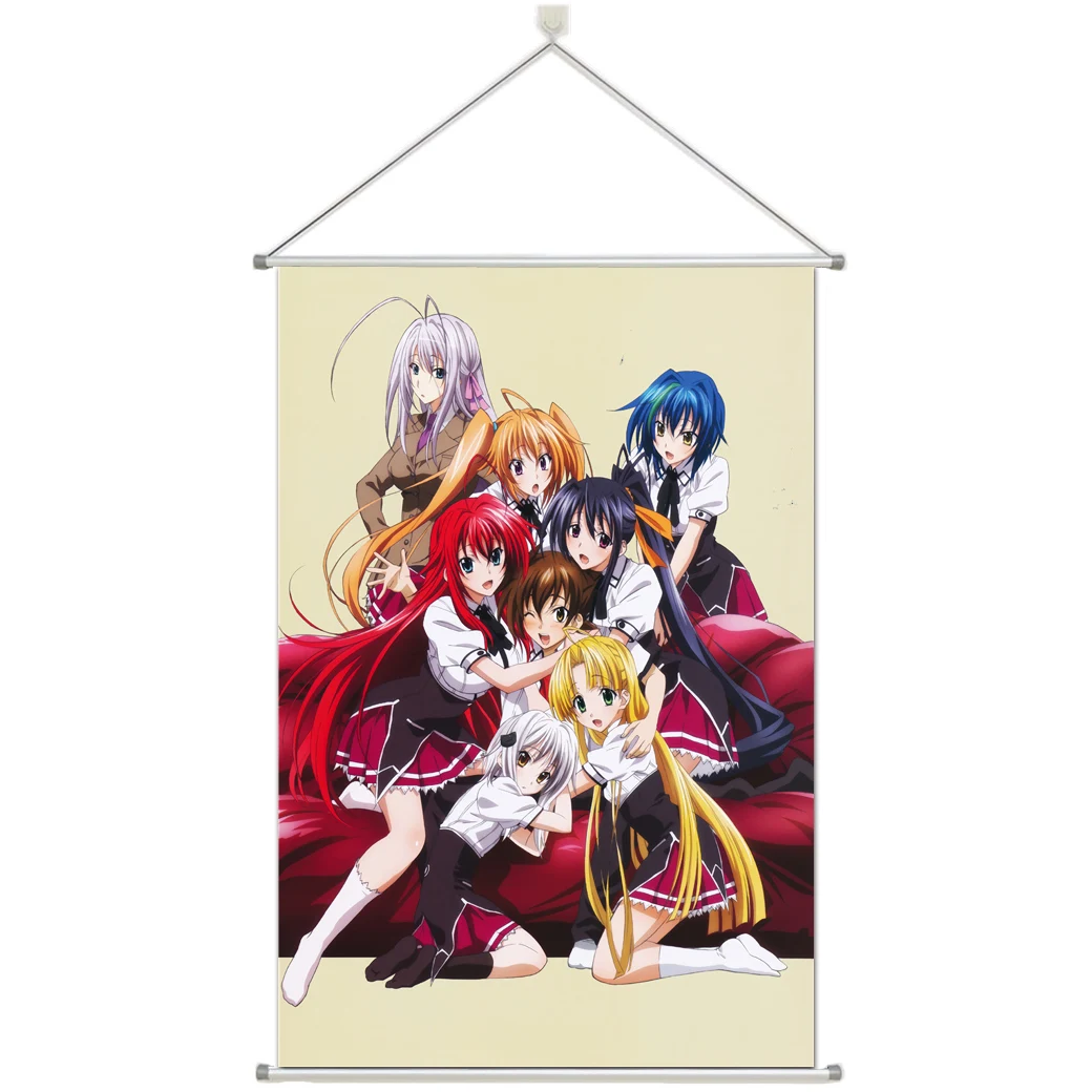 

Anime High School Highschool DxD BorN Personalize Customer Made Alloy Fabric Wall Poster Scroll 60x90cm 24x36inches