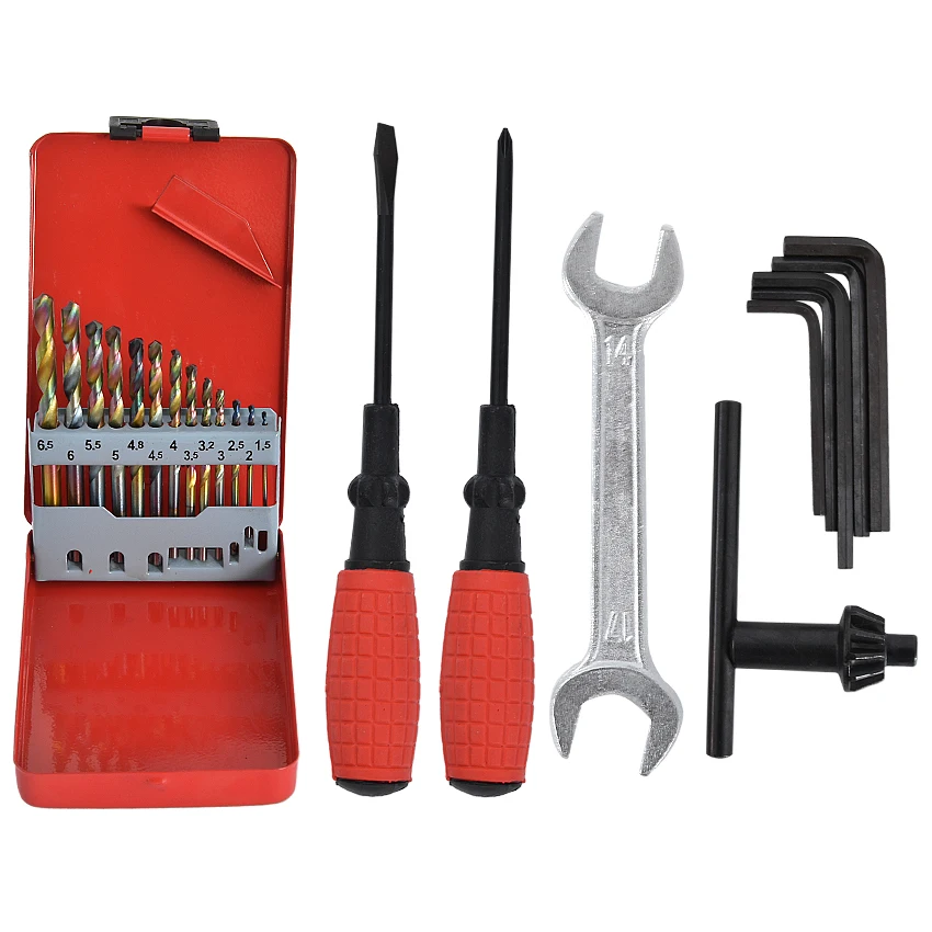 

FS-Q4116A Mini Precision Multifunctional Bench Drill Working Table Turning Milling Machine Desktop Stand Clamp Drill Press 220V