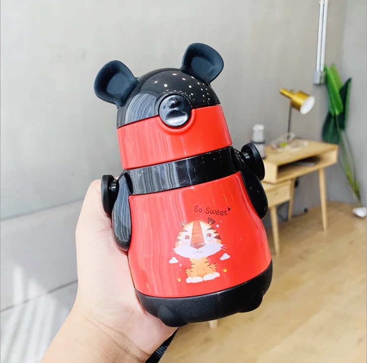 300 мл детская чашка для кормления животных термос молока из нержавеющей стали