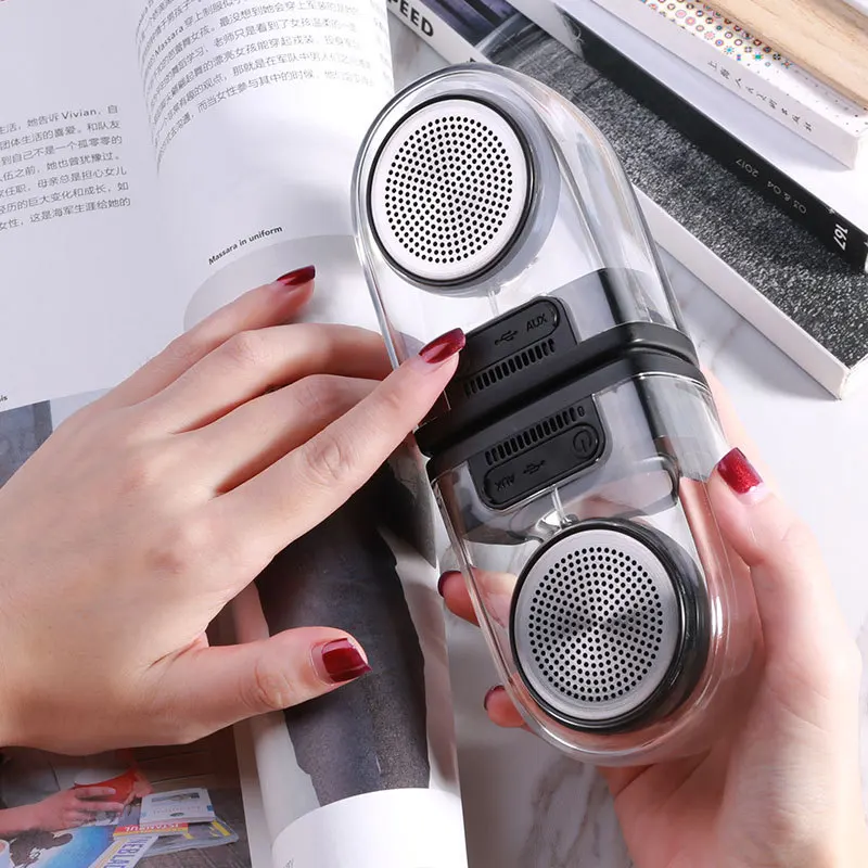 Беспроводной мини-динамик Remax Хрустальная Колонка bluetooth TWS one point two M22 | Электроника