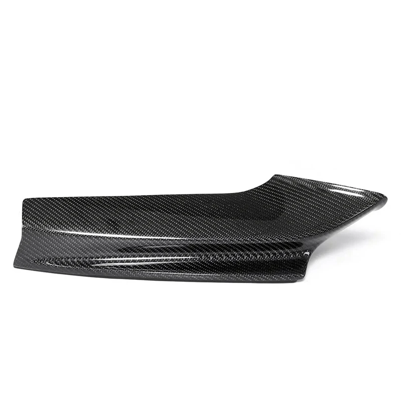 

2Pcs Carbon Fiber Car Front Bumper Splitter Lip Deflector Spoiler for-BMW F10 5 Series 535I 528I 4Dr 2011-2016