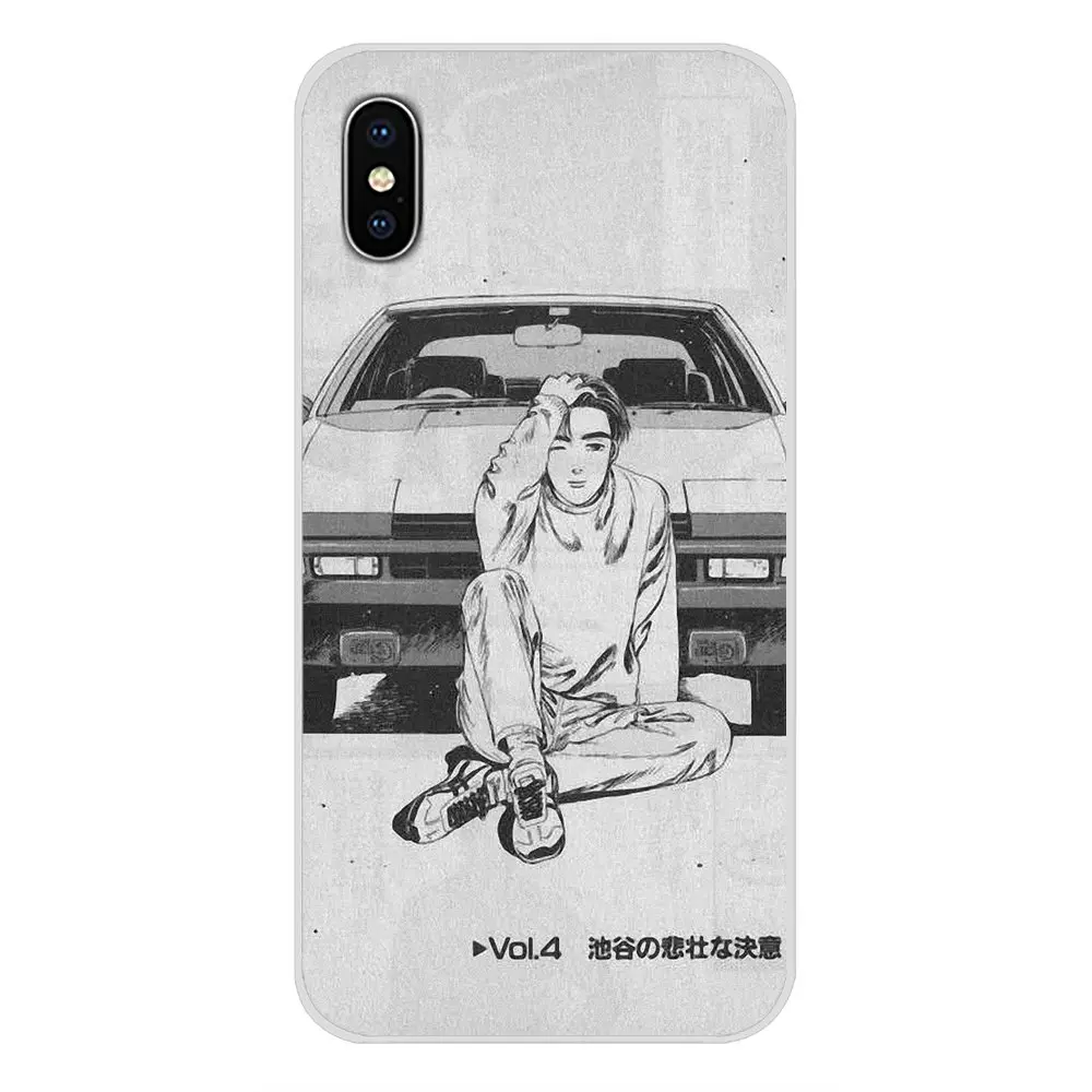 Accessories Phone Shell Covers For Xiaomi Redmi 4A S2 Note 3 3S 4 4X 5 Plus 6 7 6A Pro Pocophone F1 movie ae86 trueno initial d | Мобильные