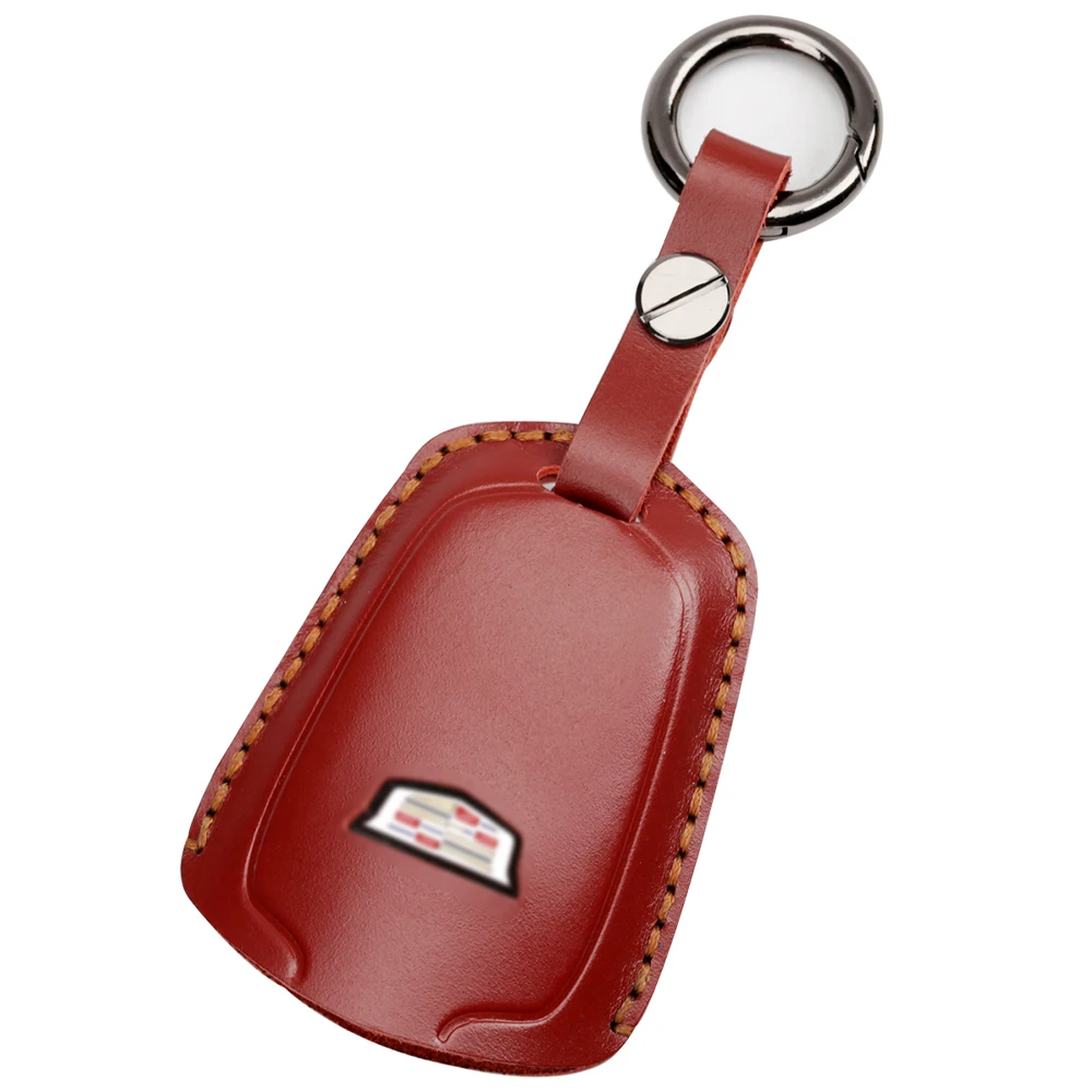 

for Cadillac- CT4 CT5 CT6 XT4 XT6 LYRIQ ESCALADE Seville Car Key Cover Bag Car Accessories Car Keychain Keyring