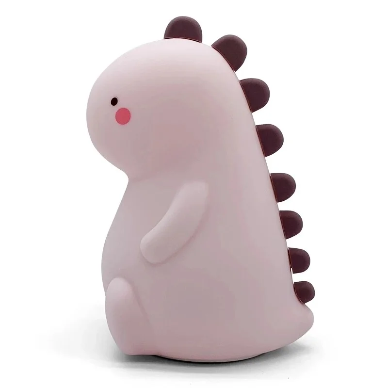 Ночной светильник в виде динозавра меняющий цвет заряжаемая прикроватная