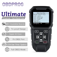 obdprog mt401 obd cluster calibration reset professional car programmer scanner cluster correction tool adjust obd2 code reader