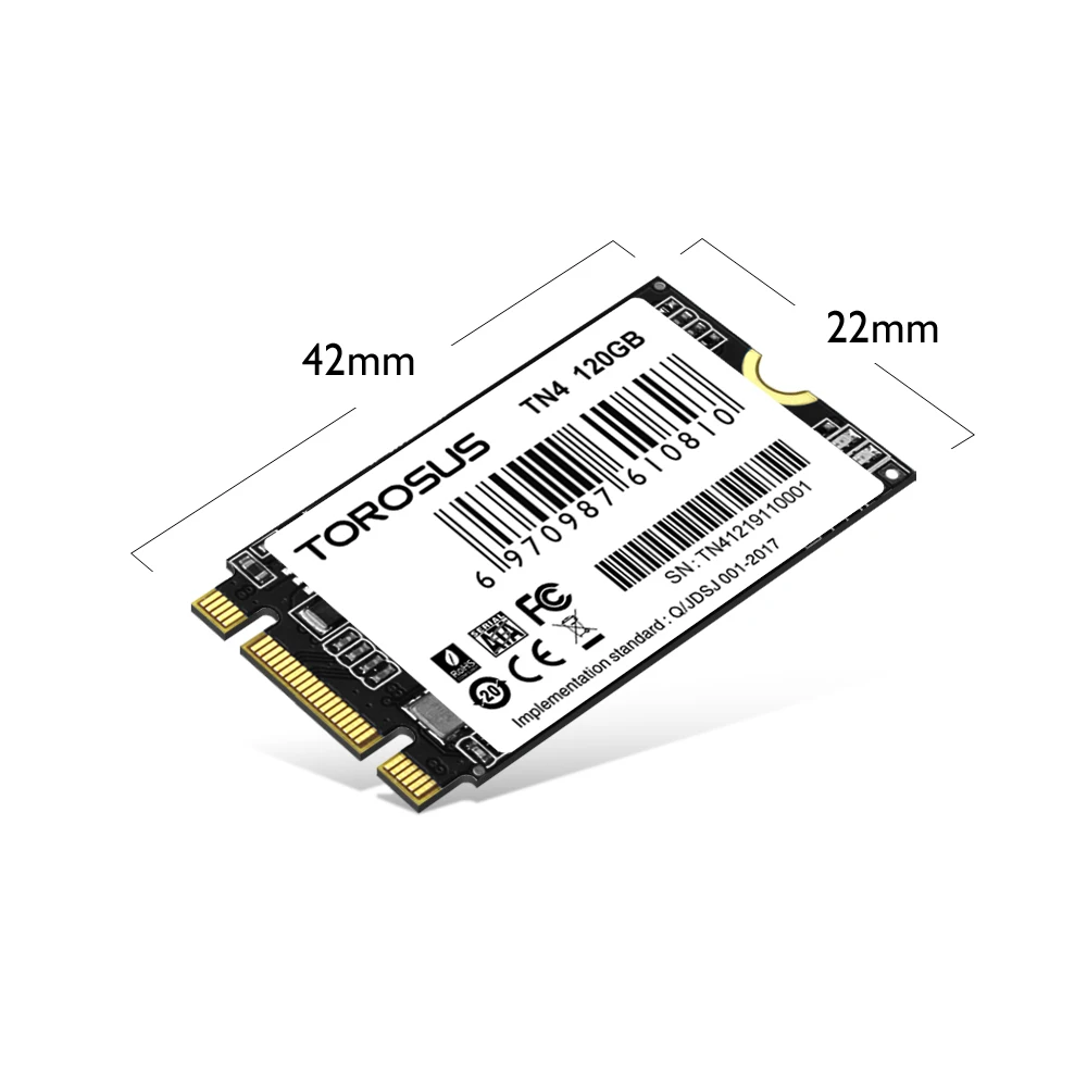 Внутренний твердотельный накопитель Torosus SSD M2 1 ТБ 240 ГБ 500 512 M.2 2242 SATA 120 жесткий диск