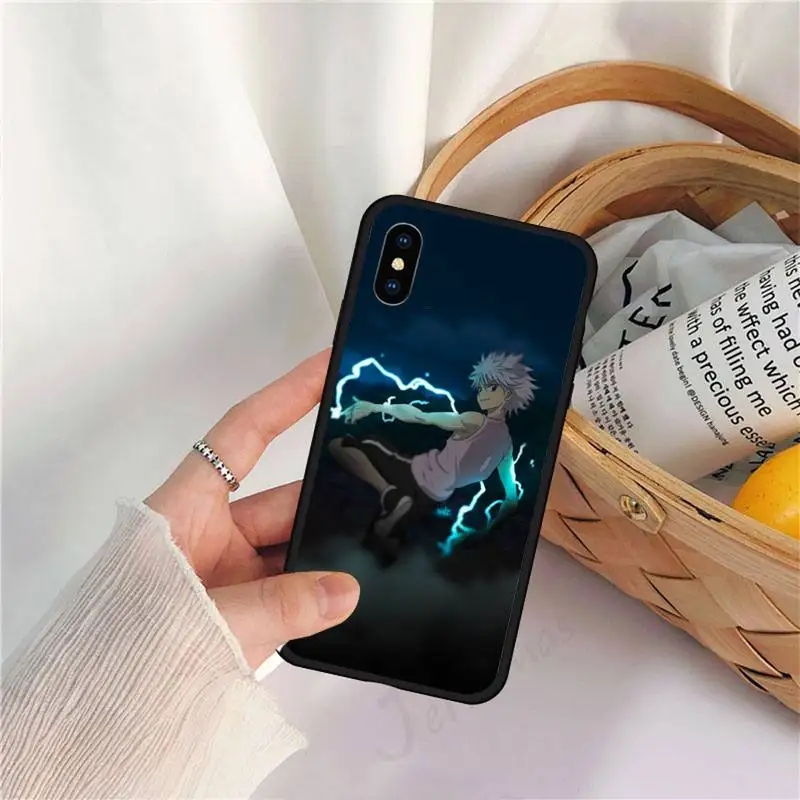 

Hunter X Hunter Killua Zaoldyeck anime Phone Case for iPhone 11 12 pro XS MAX 8 7 6 6S Plus X 5S SE 2020 XR