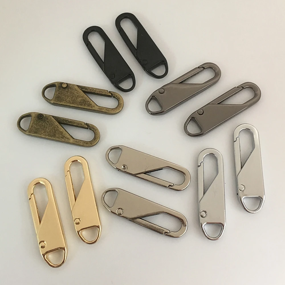 2 шт. модная металлическая головка на молнии наборы для ремонта сумок молния