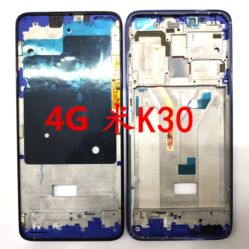 

K 30 4G для Xiaomi Redmi K30 4G средняя рамка пластина корпуса плата ЖК-Поддержка средняя Лицевая панель сменная запасная часть для ремонта