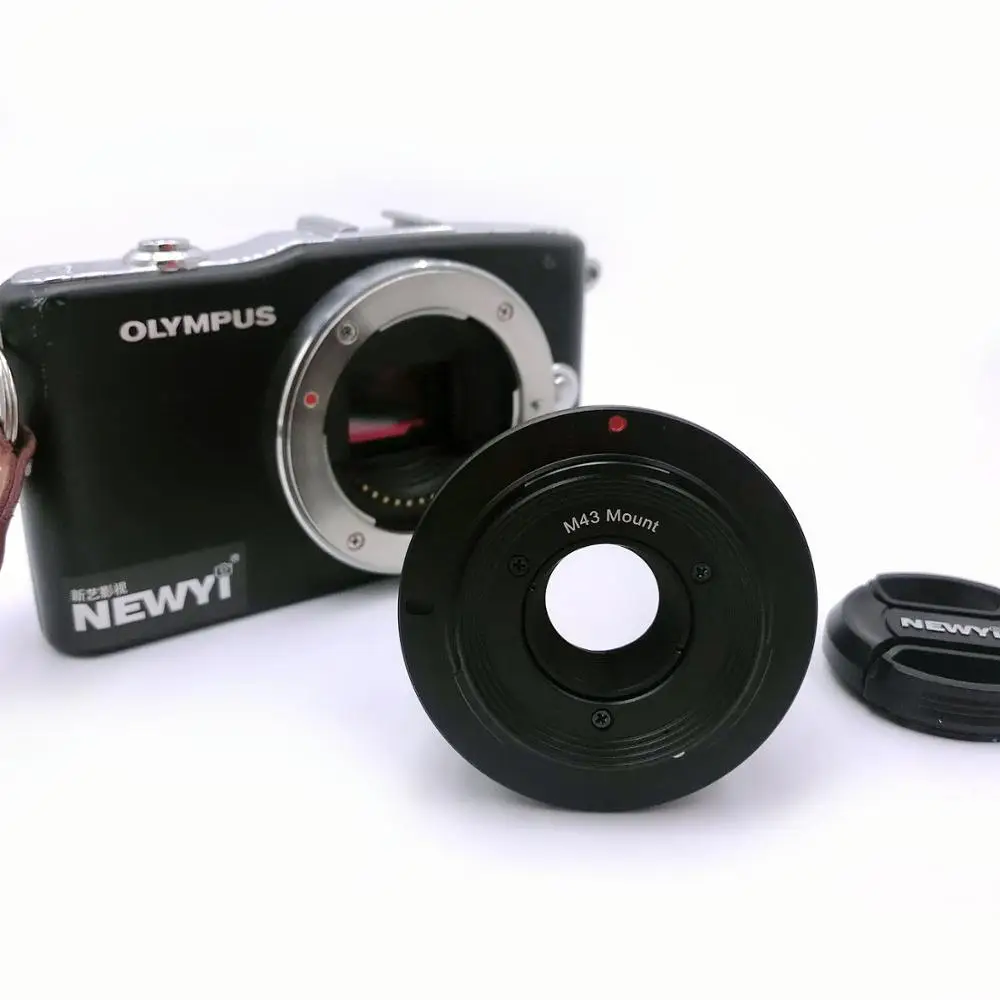 Объектив Newyi Micro 4/3 M4/3 M43 35 мм F1.6 из черного металла для Olympus Panasonic | Электроника