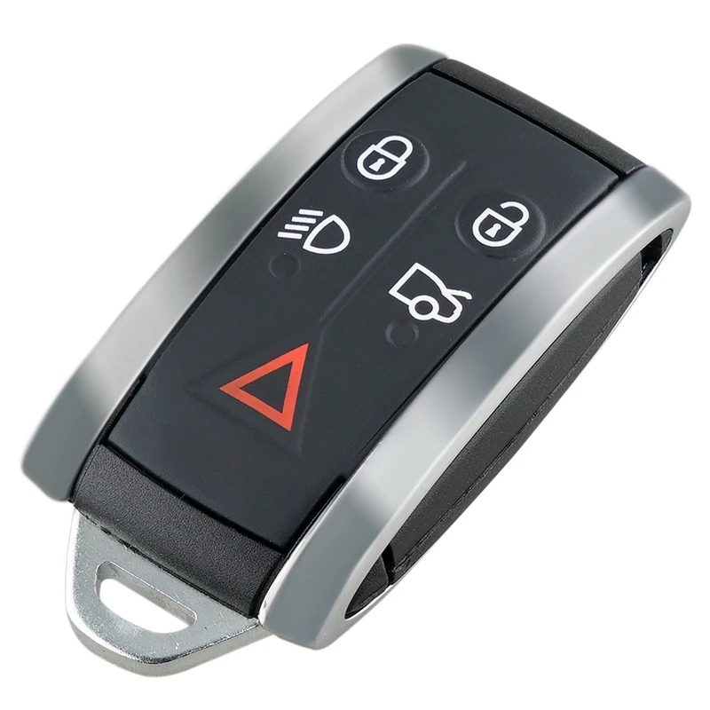 Фото Новый чехол с 5 кнопками для дистанционного ключа подходит Jagua X XF XK XKR EW|Заготовки