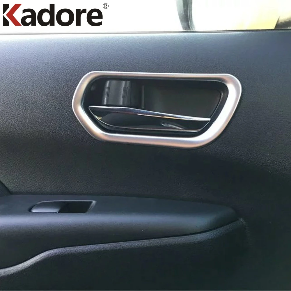 

Для Nissan Serena C27 2016 2017 2018 2019 автомобильный Стайлинг ABS матовая внутренняя дверная ручка Чехлы отделка украшение автомобильные аксессуары 2 шт
