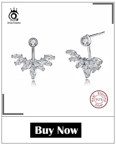 ORSA JEWELS, Новое поступление, уникальные серьги-гвоздики с австрийским кубическим цирконием ААА, 925 серебро, ювелирное изделие, серьги для женщин, SE05