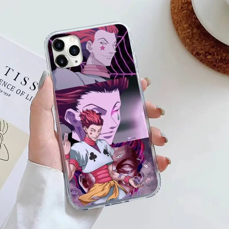 

Hisoka Anime Hunter X hunter Phone Case For iphone 12 5 5s 5c se 6 6s 7 8 plus x xs xr 11 pro max