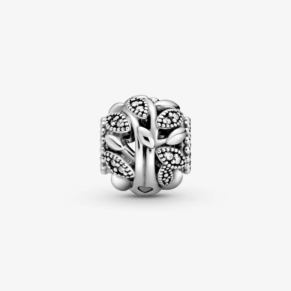 Подходит к оригиналу Pandora браслет с шармами 925 пробы серебро Семья дерево любящее