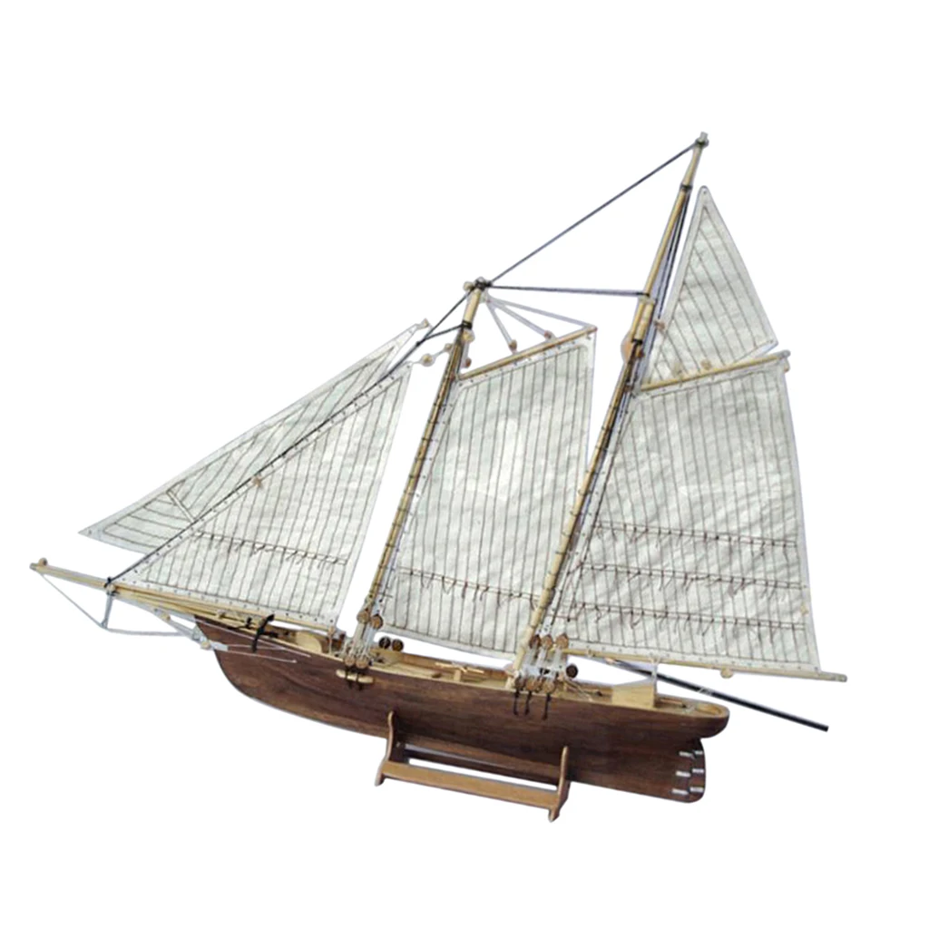 

Американский Кубок, деревянная модель, модель в масштабе 16 дюймов, 1/120-парусная лодка