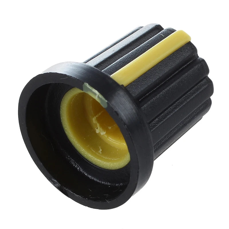 10 шт. 6 мм Диаметр отверстия вала рифленая Ручка потенциометра ручки