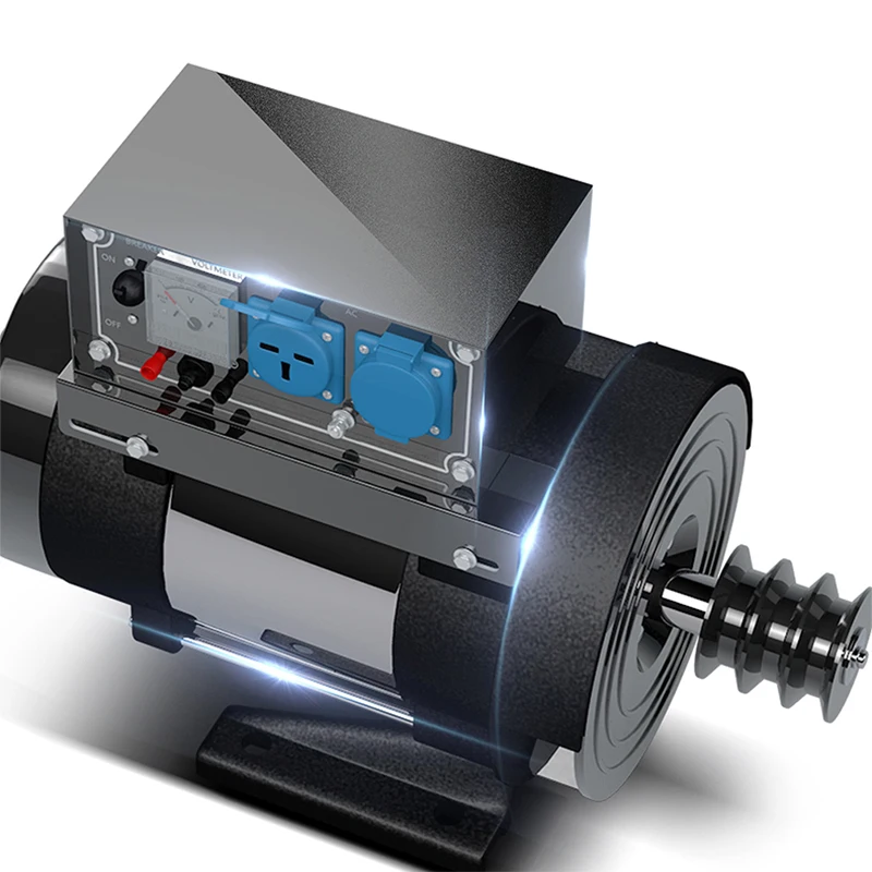 Маленький генератор 10 кВт однофазный двигатель дизельный/бензиновый полностью