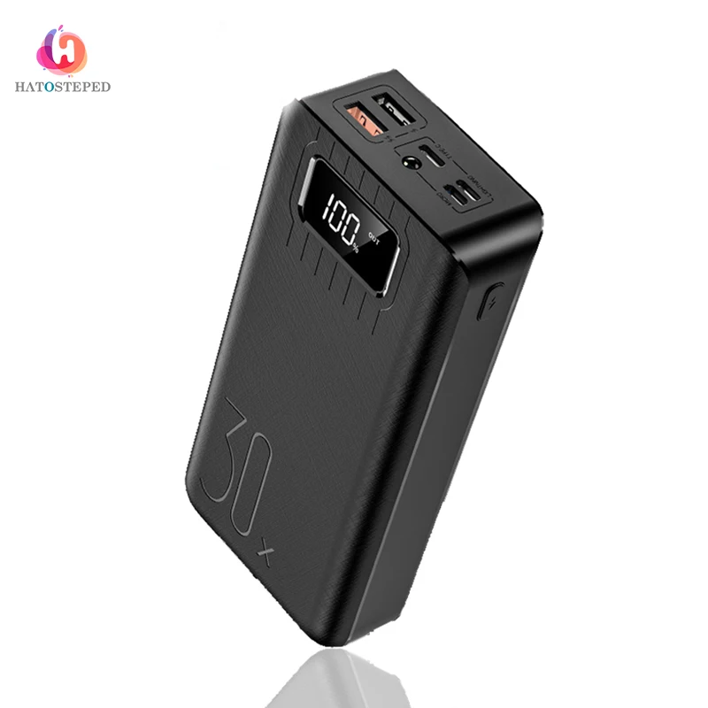 Портативное зарядное устройство 30000 мАч мобильный телефон внешний аккумулятор