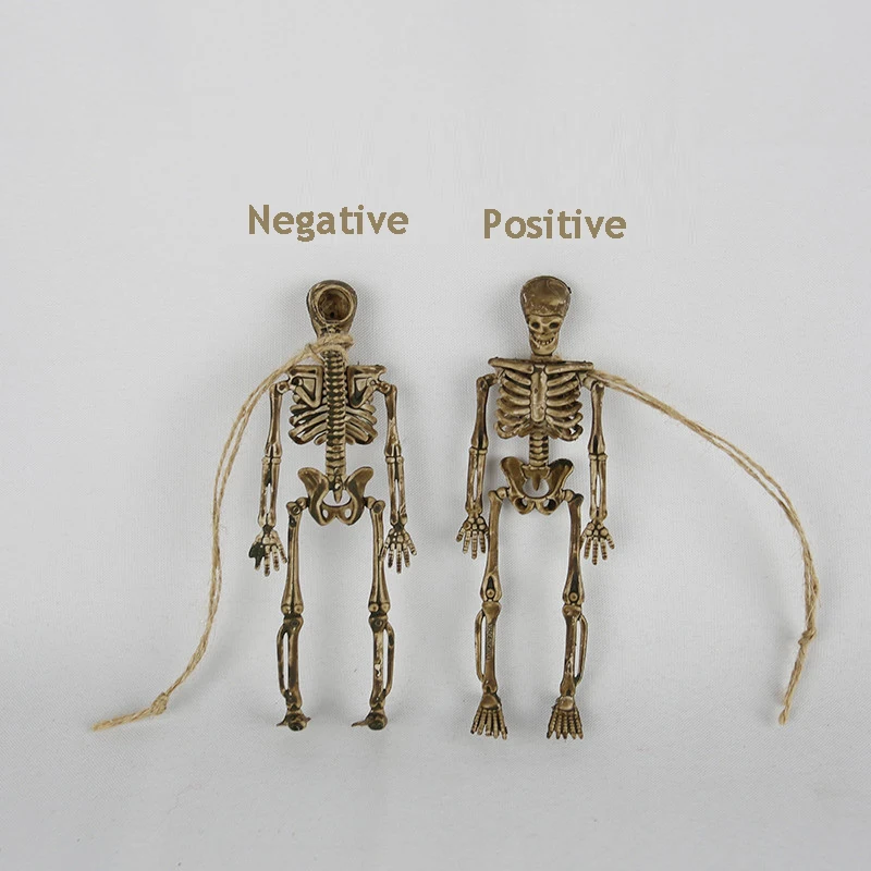 8 шт. интересный Скелет Рождественский реквизит пластиковые реалистичные