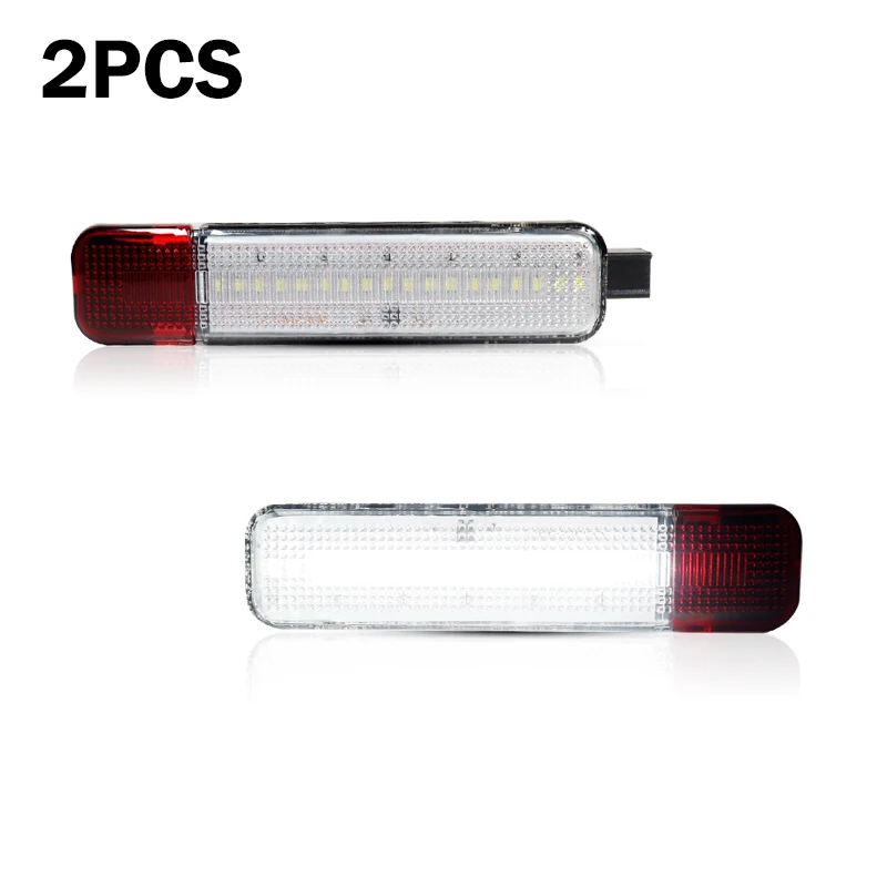 

2X светодиодный светильник на дверной панели для Hummer H2 2003 2004 2005 2006 2007 2008 2009 Chevy Silverado 1500 2500 3500 Dually Bed