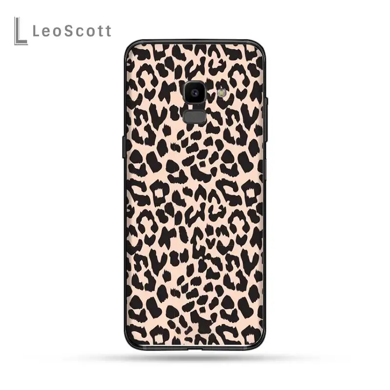 

Ottwn Leopard Print Pattern Phone Case For Samsung Galaxy J2 J4 J5 J6 J7 J8 2016 2017 2018 Prime Pro plus Neo duo