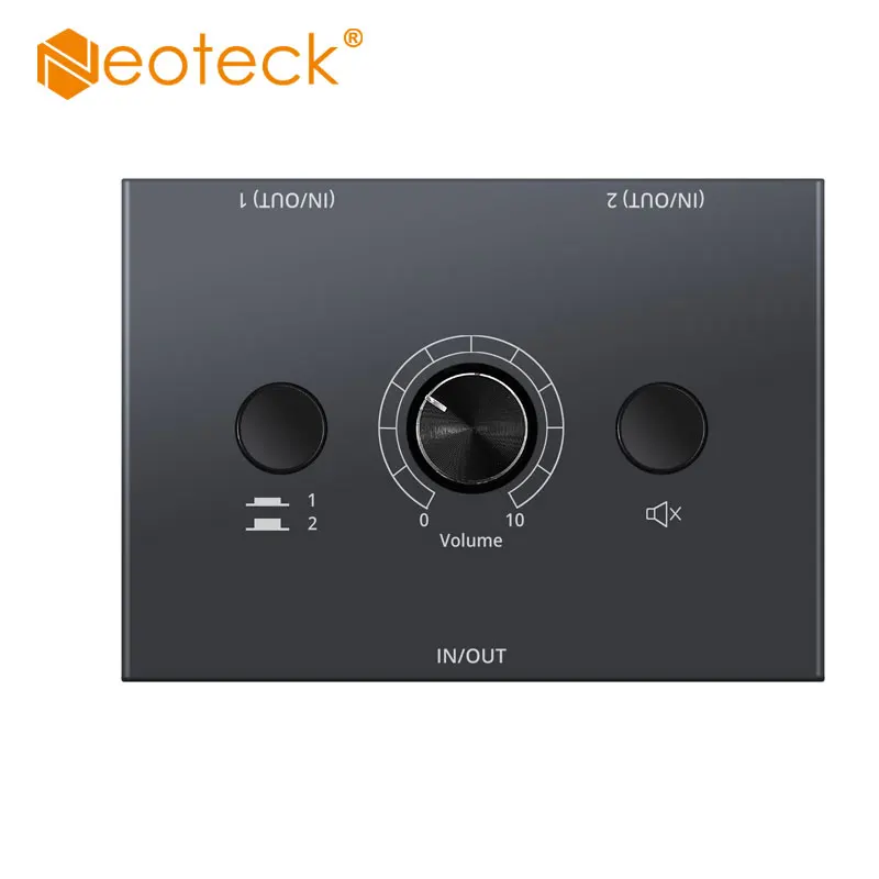 Neoteck 2 Way/4 Way 3.5mm Audio Switch Switcher x 1/1 Or 4 Splitter With Cable for Speaker | Электроника