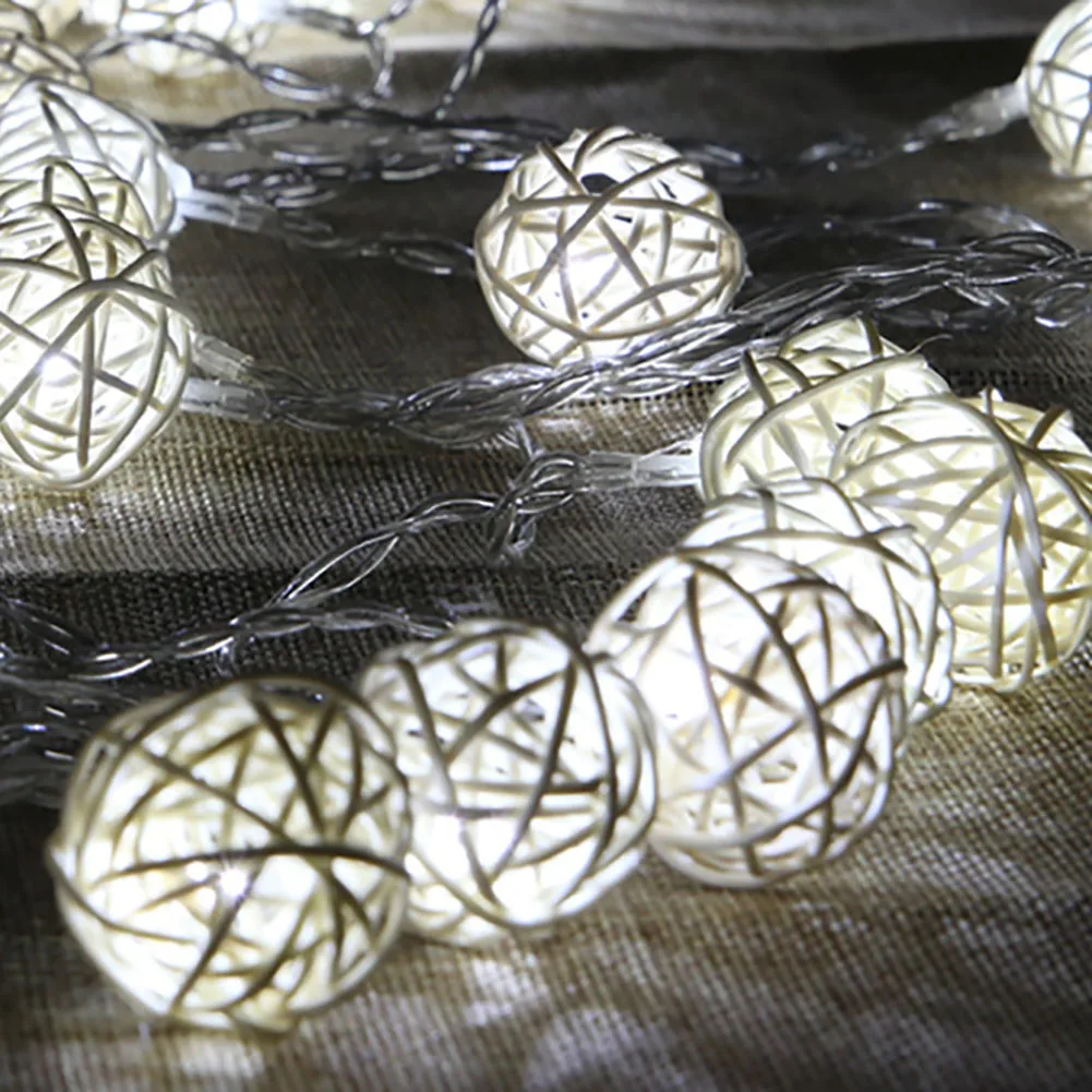 8 функций фонарь на солнечной батарее из ротанга в форме шара/зажима/стрекозы