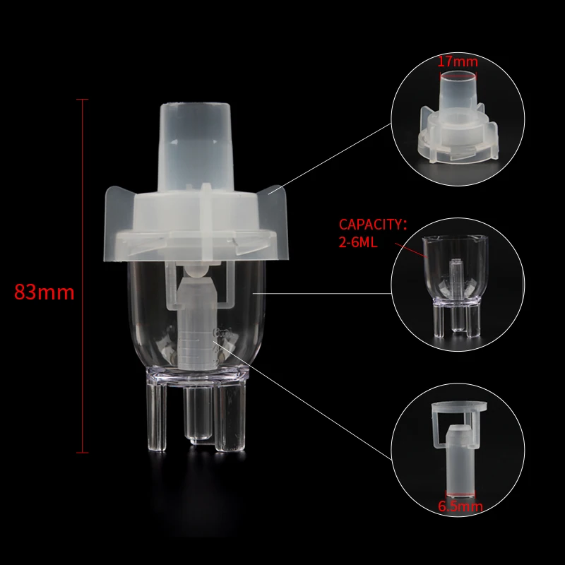 New6ml/шт 10 мл./шт. здравоохранения детали ингалятора медицина бак чашки объем