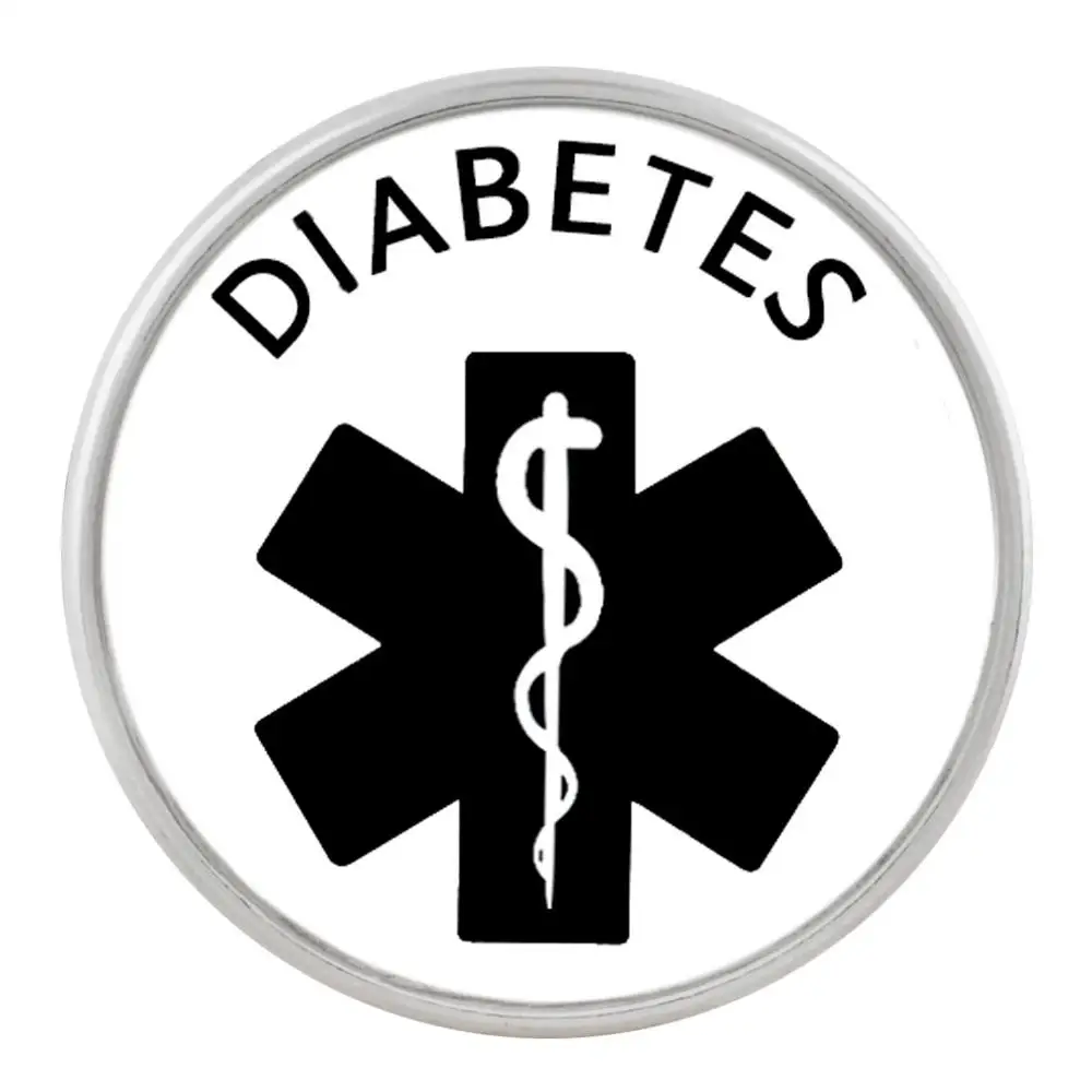 2019 новый модный дизайн 20 мм медицинское оповещение пищевой аллергии оснастки