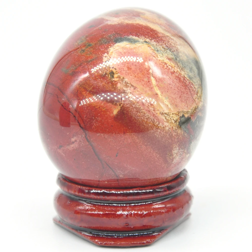 34x4 5 мм Радужная яшма камень в форме яйца лечебный природный драгоценный