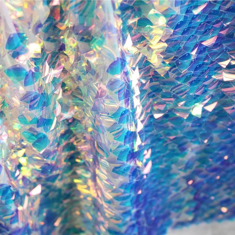 Праздничные лазерные блестящие аксессуары для свадебных платьев TX1314 1 ярд в